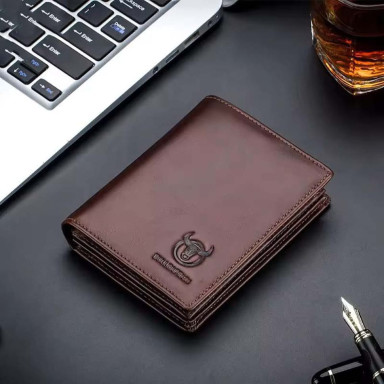 Mens folding wallet brown TB027C Bull 