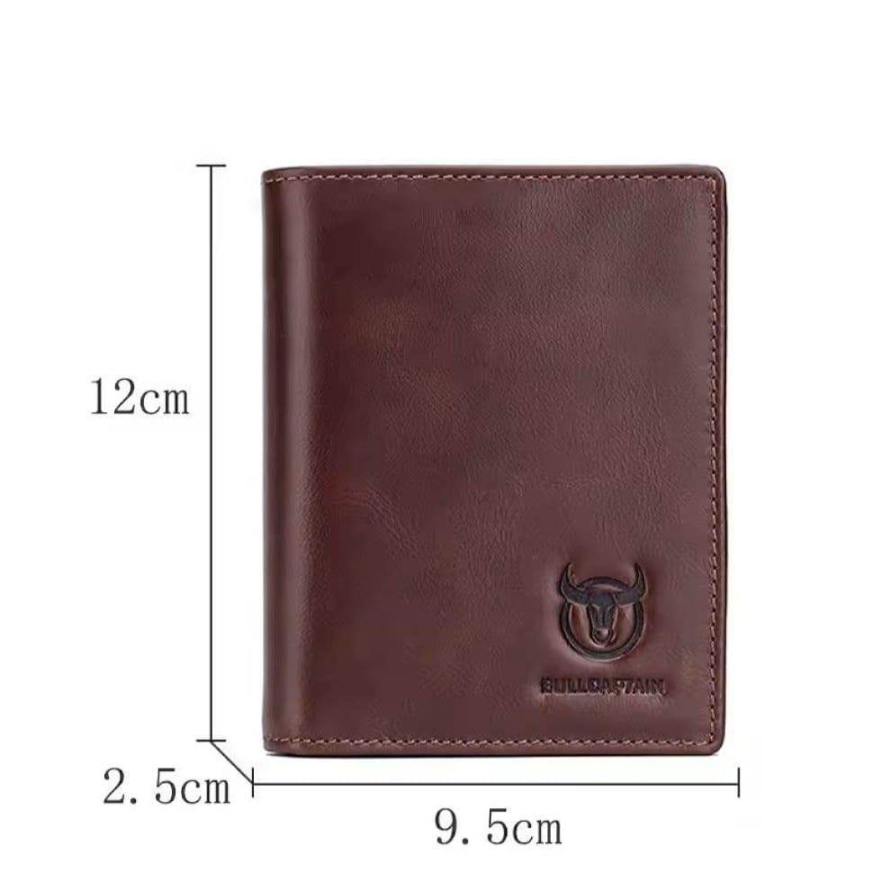 Mens folding wallet brown TB027C Bull 