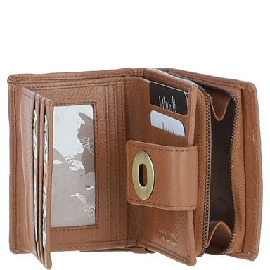 Жіночий шкіряний гаманець Ashwood Y60 Butterscotch (Коричневий)