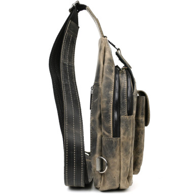 Fashionable gray TARWA RJ-4007-3md single-harness sling backpack