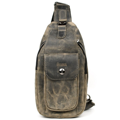 Fashionable gray TARWA RJ-4007-3md single-harness sling backpack
