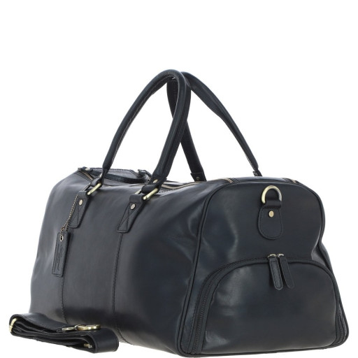 Чоловіча дорожня сумка Ashwood K48 (Black)