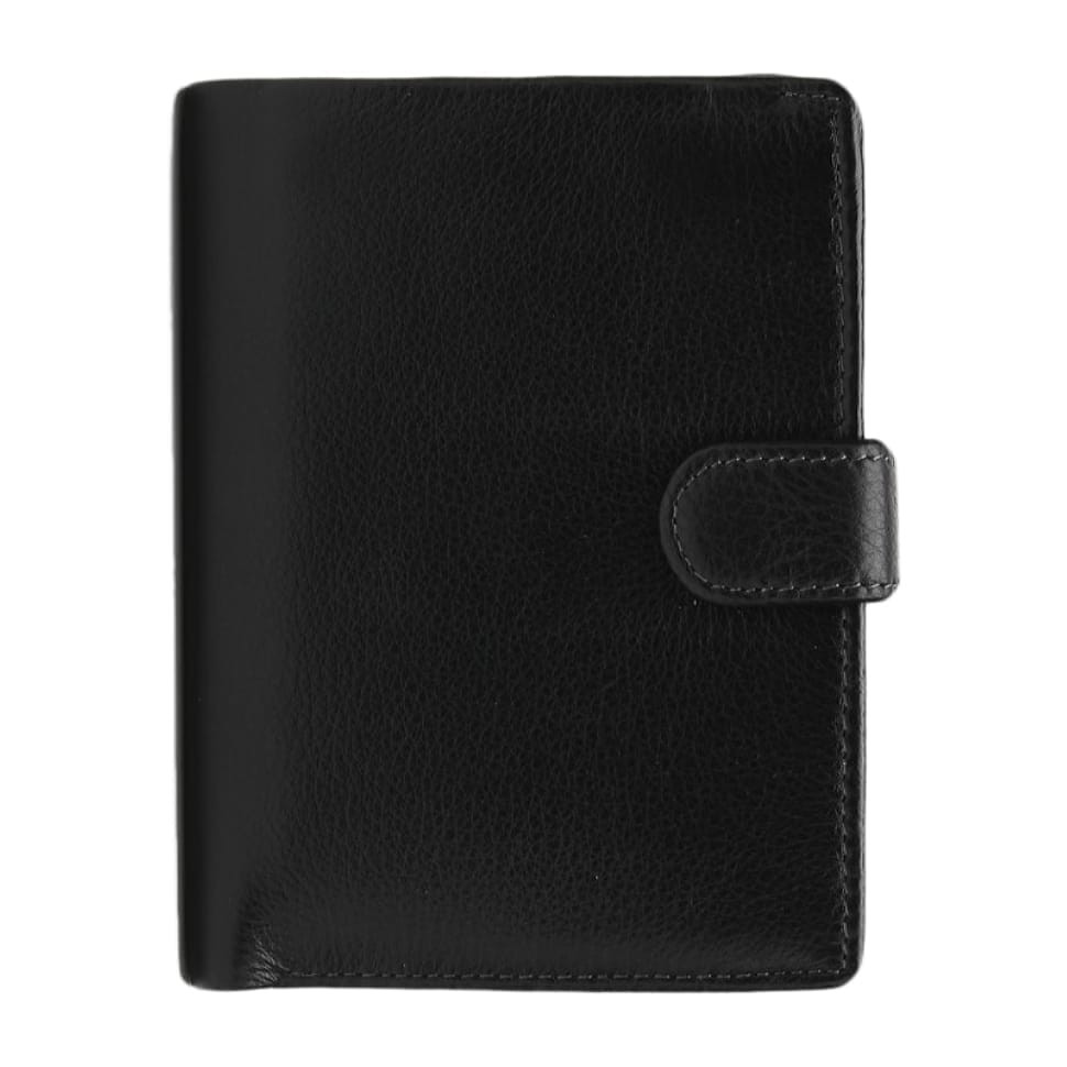 Чоловічий шкіряний гаманець Ricco Grande K1302-black