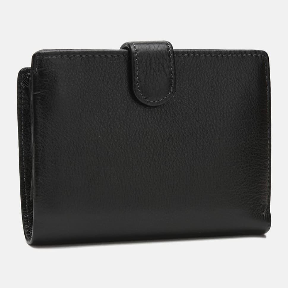 Чоловічий шкіряний гаманець Ricco Grande K1302-black