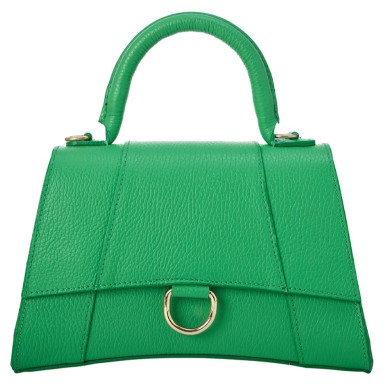 Кожаная женская сумка Virginia Conti Italy - Art03411green