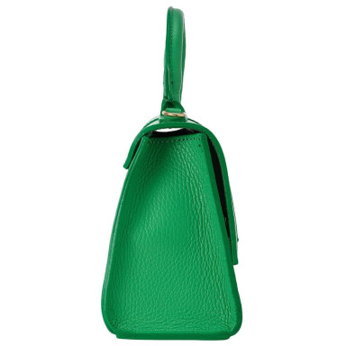 Кожаная женская сумка Virginia Conti Italy - Art03411green