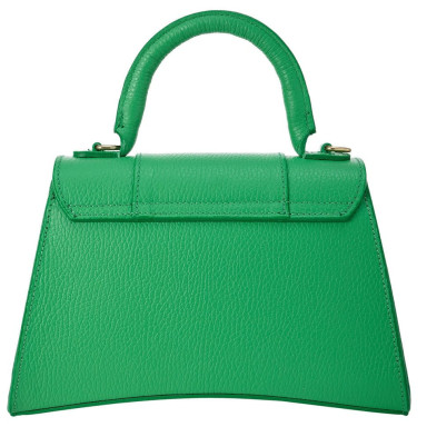 Кожаная женская сумка Virginia Conti Italy - Art03411green