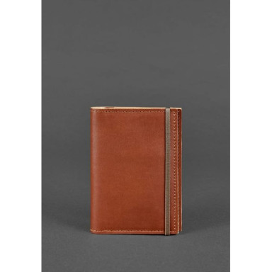 Leather Passport Cover 2.0 Light Brown