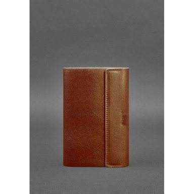 Leather notebook soft beech 7.0 light brown