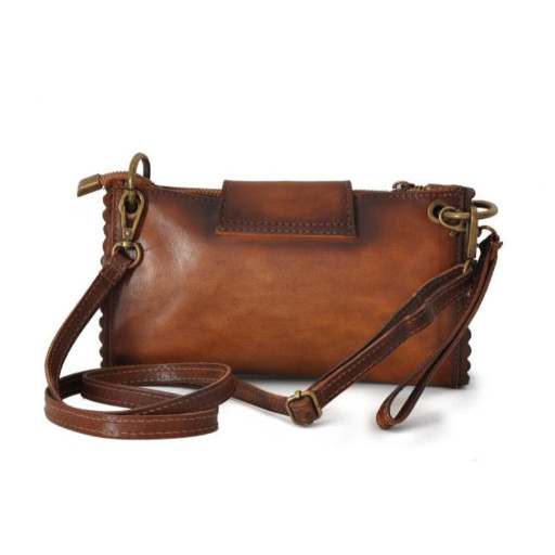 Pratesi BFU336 - Woman Bag Pontremoli in cow leather Bruce Fuxia
