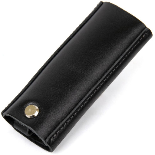 Универсальная кожаная ключница GRANDE PELLE 11351 Черный