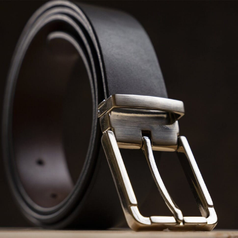 Замшевий стильний ремінь жіночий Vintage 20765 Темно-коричневий