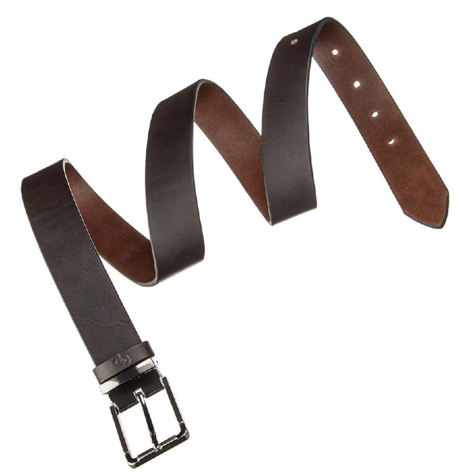 Замшевий стильний ремінь жіночий Vintage 20765 Темно-коричневий