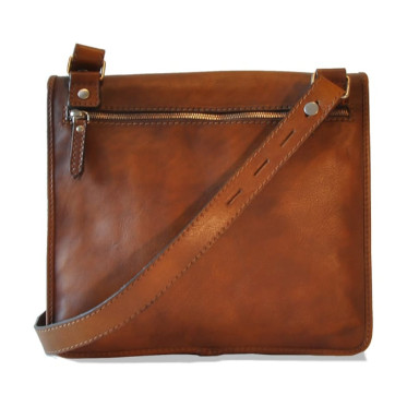 Pratesi BCL122/32 - Cross Body Bag Portalettere in cow leather Bruce Cherry