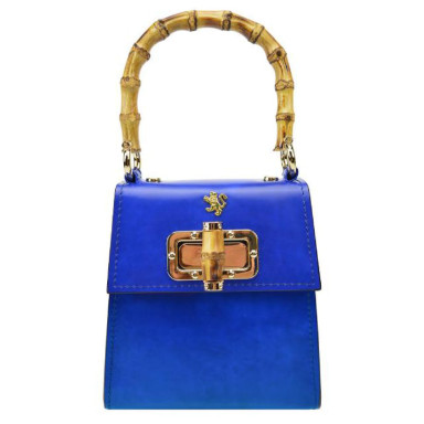 Pratesi RBE298/22 - Castalia R298/22 Lady Bag in cow leather Castalia R298/22 Electric Blue