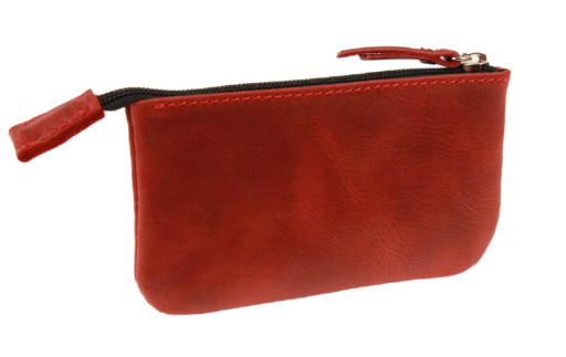 Ключниця шкіряна сумочка для ключів SULLIVAN 12219(4) червона