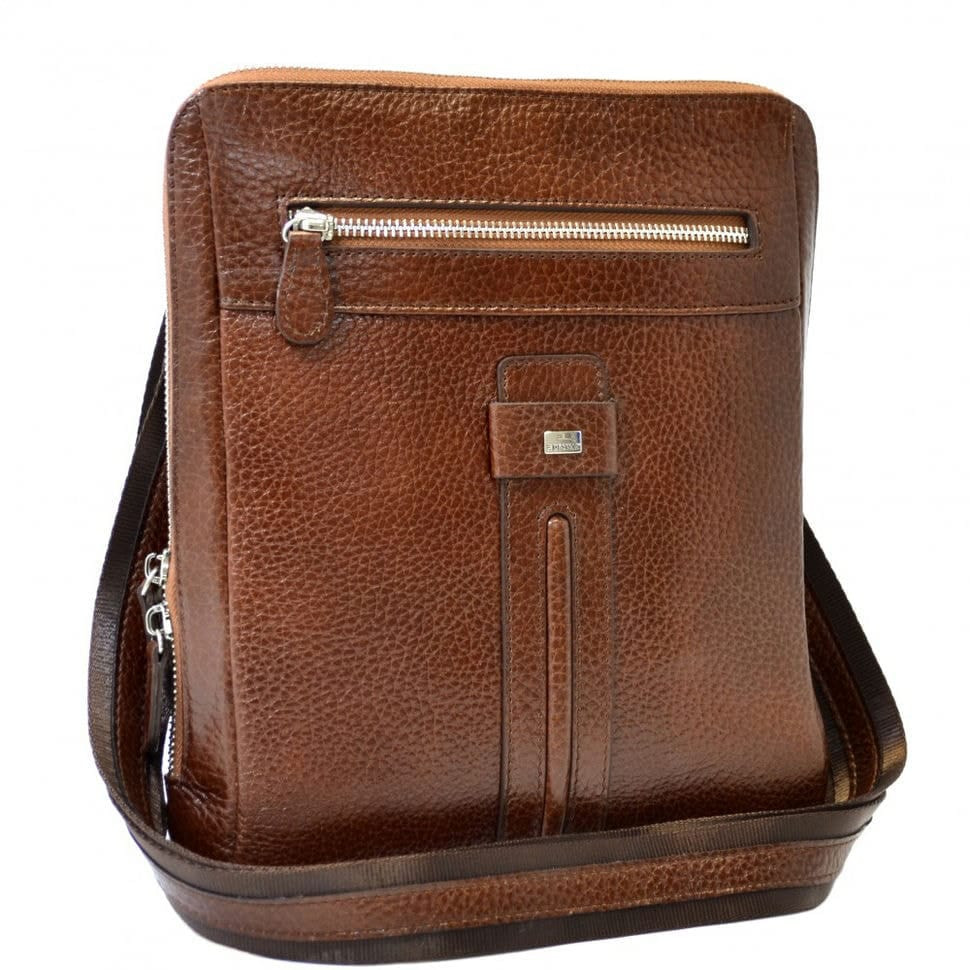 Барсетка м'яка шкіряна Desisan 1350-015 рудий флотар