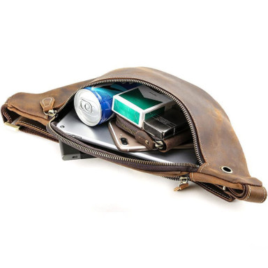 Tiding horse leather belt bag tid3021