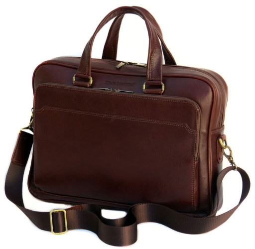 Чоловіча шкіряна сумка Black Diamond BD6C