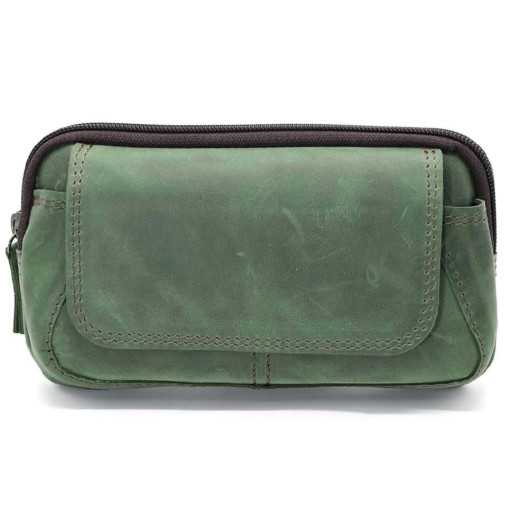 Сумка чохол TARWA RE-1366-3md з кінської шкіри зелена