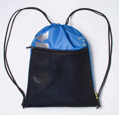 Comfortable urban backpack-bag for shoes in blue from MAD | born to win™