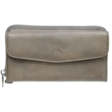 Leather wallet Vintage 1913 grigio gray