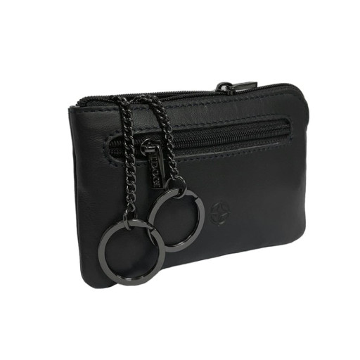 Ключниця шкіряна Cortina 5002 чорний