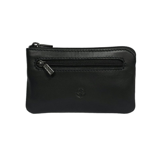 Ключниця шкіряна Cortina 5002 чорний