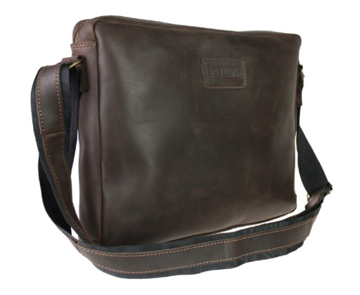 Сумка чоловіча для документів велика шкіряна А4 SULLIVAN 7421 (40) коричнева