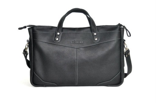 Чоловіча шкіряна сумка з кишенями B600 від бренду Avitoo