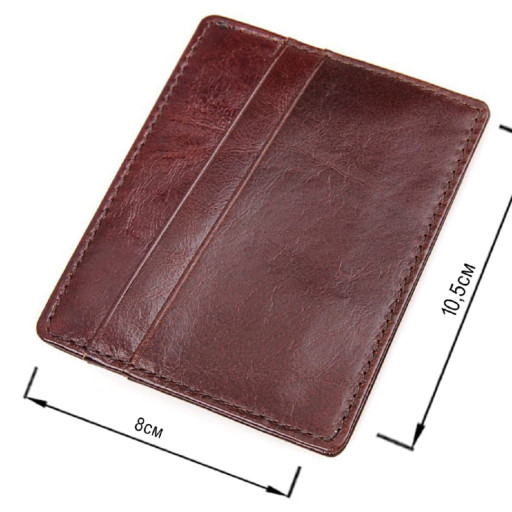 Кредитница Vintage 14498 Коричнева