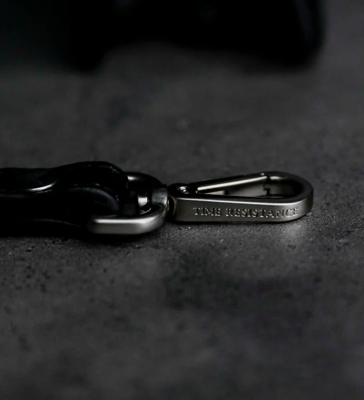 Leather Clutch Wallet - Decameron - Black - Time Resistance 5225601