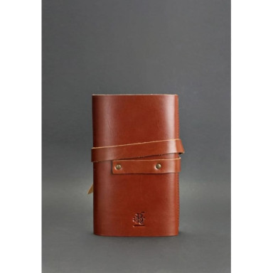 Leather notepad (Soft beech) 1.0 light brown