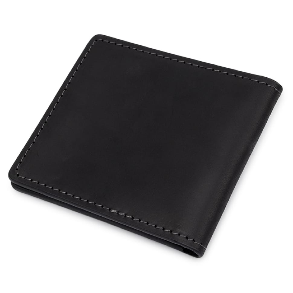 Шкіряна матова обкладинка для посвідчення GRANDE PELLE 11525 Чорний