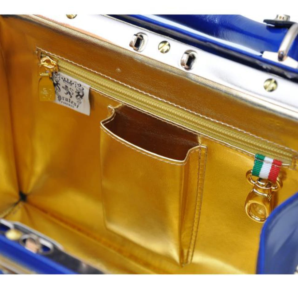 Pratesi RSE153 - Vittoria Colonna Lady Bag in cow leather Radica Mustard