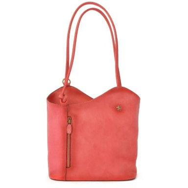 Pratesi BRO465 - Consuma Shoulder Bag in cowhide leather Bruce Pink