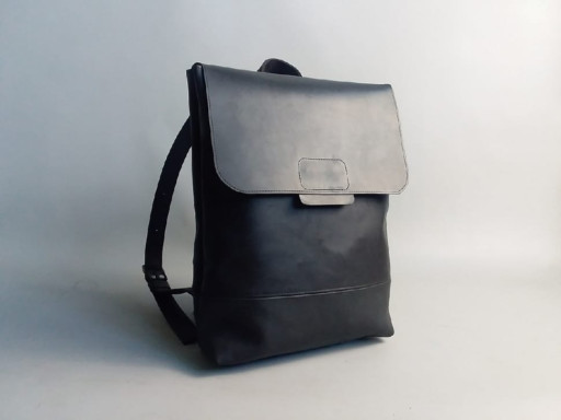 Шкіряний рюкзак P528