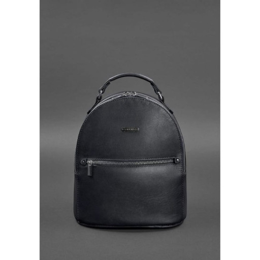Kylie Women's Leather Mini Backpack Navy Crust