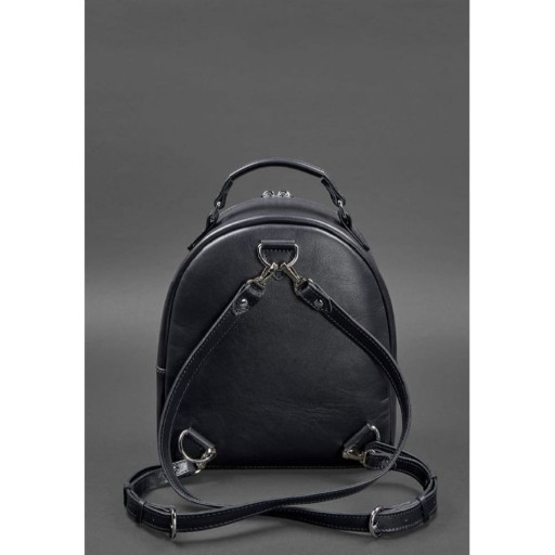 Kylie Women's Leather Mini Backpack Navy Crust