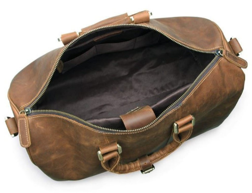 Дорожня шкіряна сумка John McDee 7077B