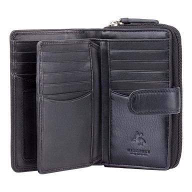 Women's wallet Visconti HT33 Madame with RFID (Black)