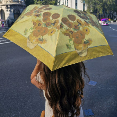 Парасолька жіноча Fulton National Gallery Tiny-2 L794 Sunflowers (Соняхи)