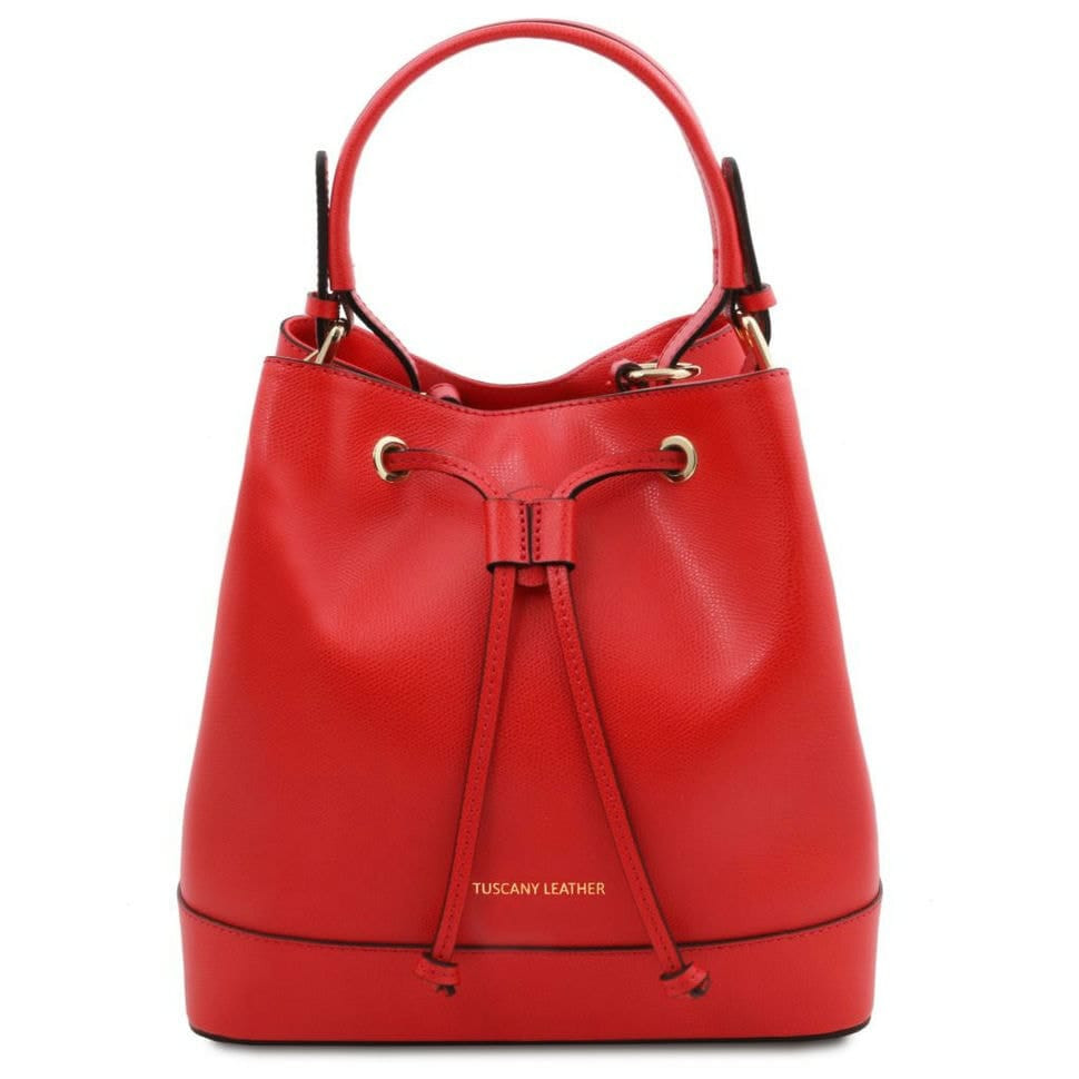 Шкіряна сумка-відро Minerva Tuscany TL142050