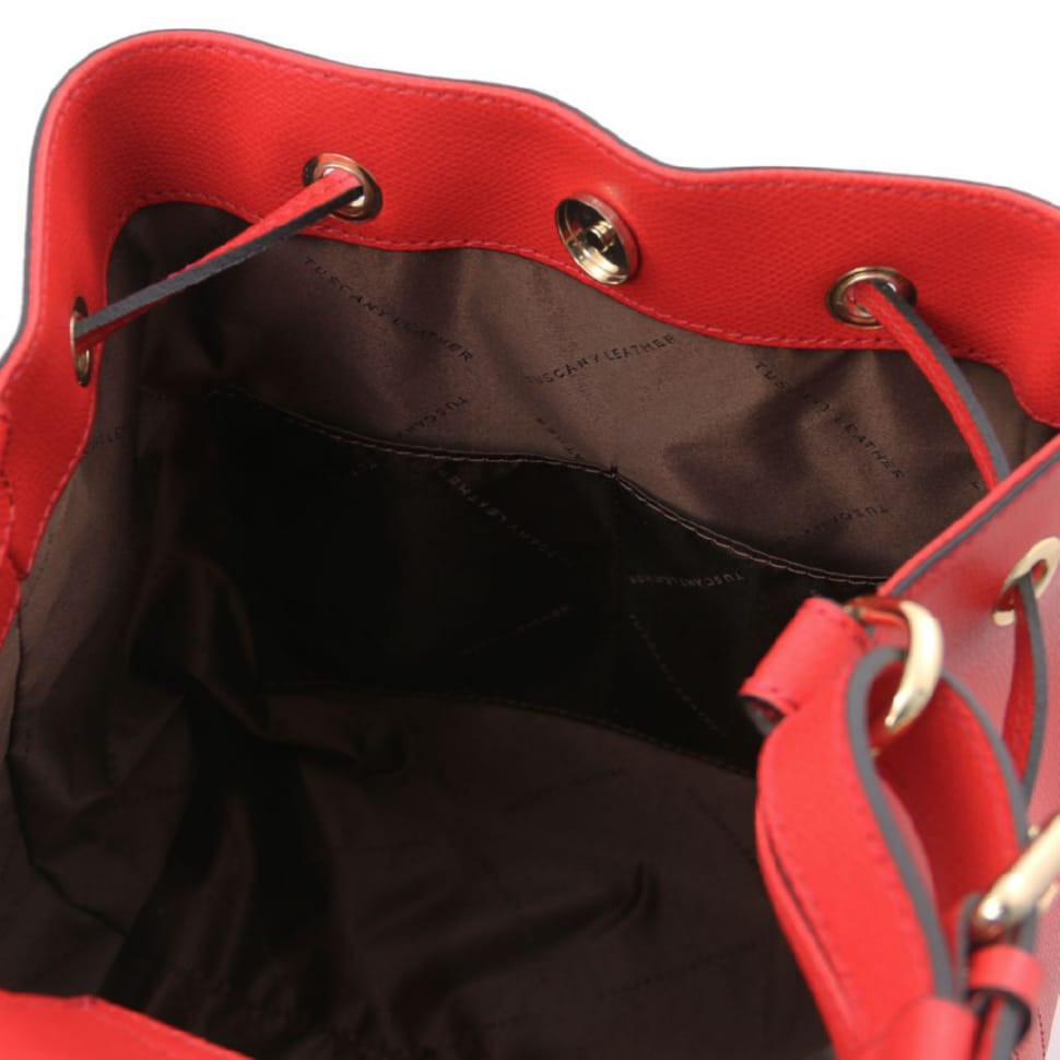 Шкіряна сумка-відро Minerva Tuscany TL142050