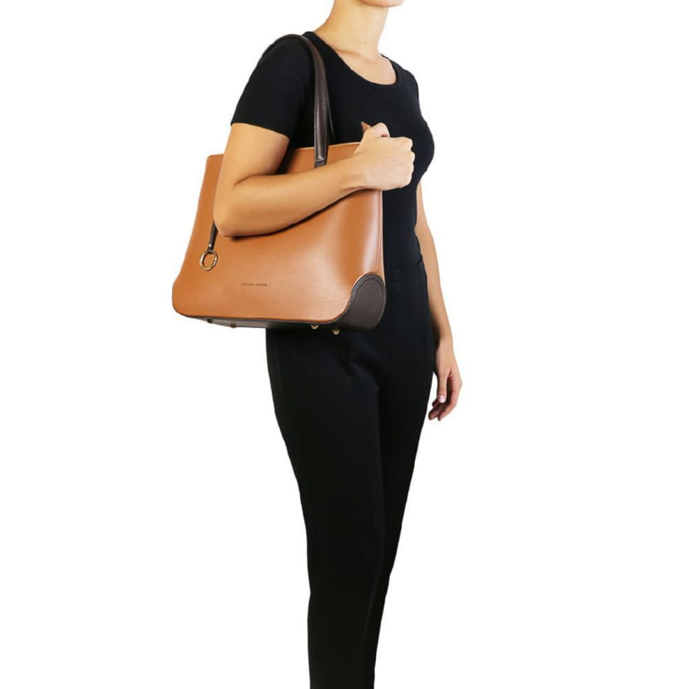 Шкіряна сумка Penelope Tuscany TL141791