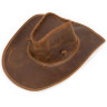Fashionable backpack sling with one harness, cognac vintage TARWA RY-4007-3md