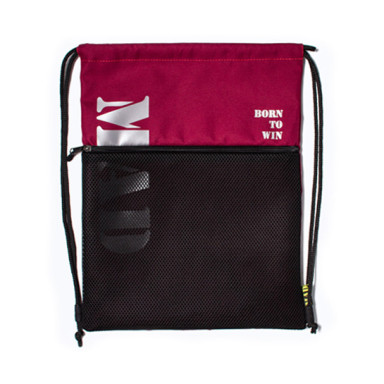 Convenient urban backpack-bag for shoes burgundy from MAD | born to win™