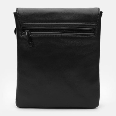 Мужская кожаная сумка Ricco Grande T1tr0021bl-black