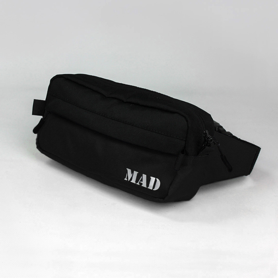 Сумка QUBE чорна від MAD | born to win™