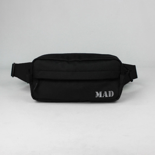 Сумка QUBE чорна від MAD | born to win™